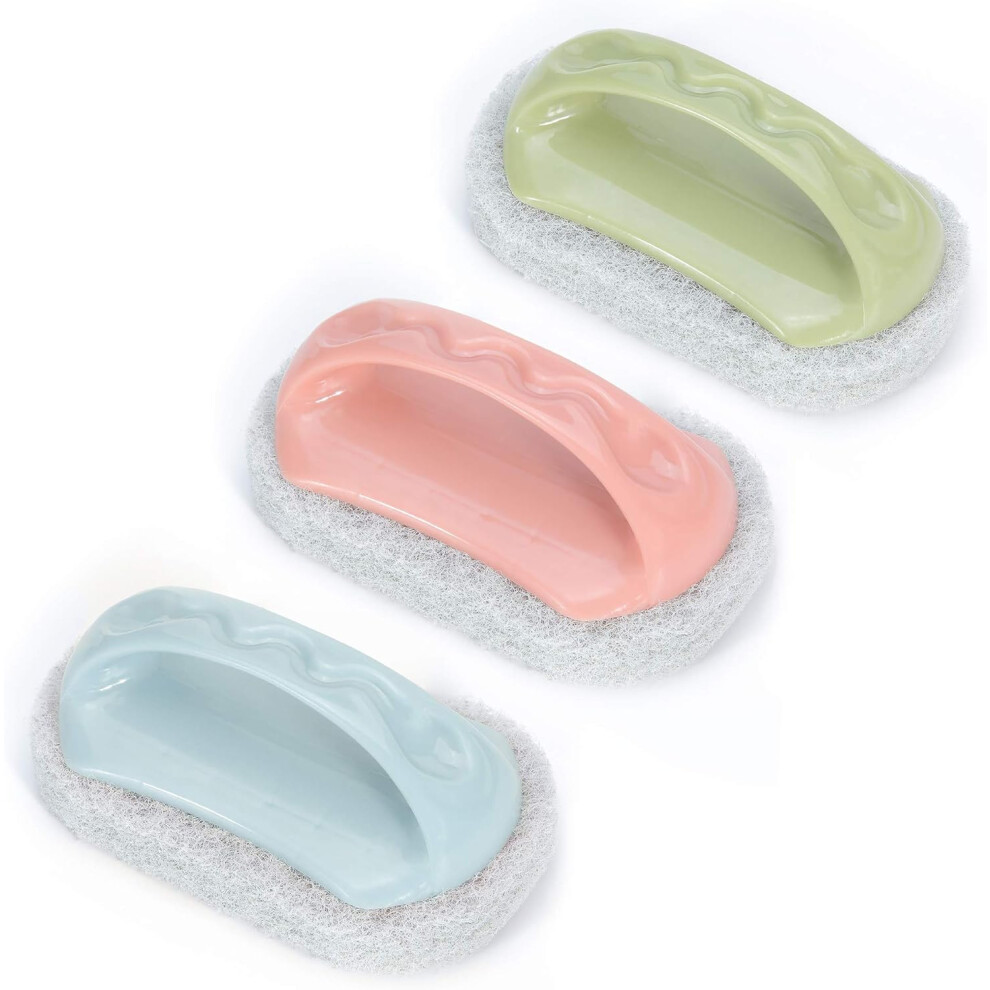 No-scratch Sponge Head Wand, Absorbent Sponge Offers Quick Water Absorption For Effective Cleaning, 3Pcs