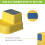 Εκπαιδευτικό σκαμπό για παιδιά, διασκεδαστικό υποπόδιο αλφαβήτου και αριθμών με 6