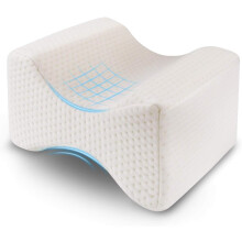 Almohada para piernas de espuma viscoelástica fría, regulación de la temperatura para un sueño confortable, alineación de la columna vertebral,