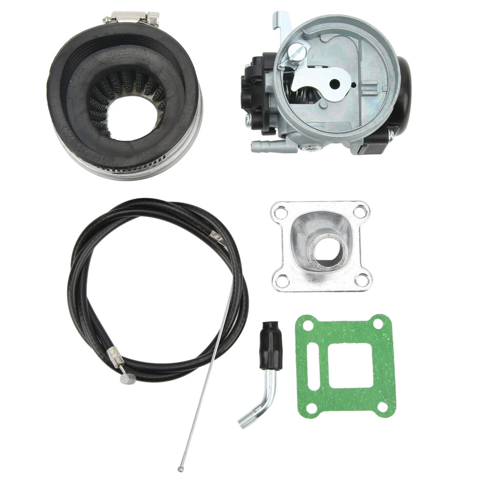 Stable Performance Carburetor 4 2 Stroke Bicycle Motors, High Reliability Engine Carb W/ Integrated Air Filter & Throttle Assembly, Improving Fuel 9139052889682