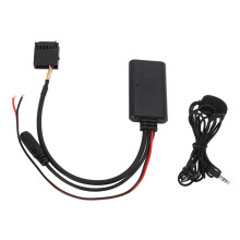 Car Audio Stereo Module Wireless Bluetooth Module Bluetooth AUX Adapter Hi Fi Sound Quality IP Bus Compatible Plug & Play ABS Material Easy To Use
