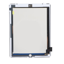 Displaytausch-Set für iPad der 9. Generation: Touchscreen-Glas, vorinstallierter Home-Button mit Kleber und Kamerahalterung, Komplettset für A26
