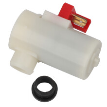 Pompa lavavetri 12V, installazione semplice, prestazioni affidabili, materiale plastico, compatibile con modelli Honda Civic, CRV e Subaru.