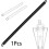 LAT Pull Down Pilates Bar Exercise Equipment Straight Bar Cable Machine Fixing Bar for Weight Lifting 2