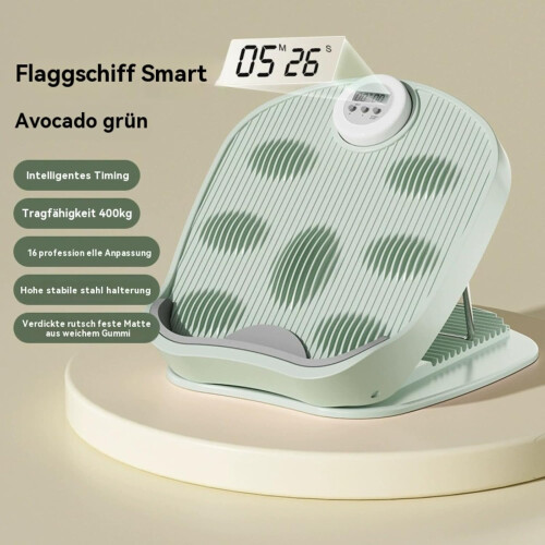Incline Board  16Level Adjustable AnkleStretching Board  Smart Timer, 400kg Capacity 1