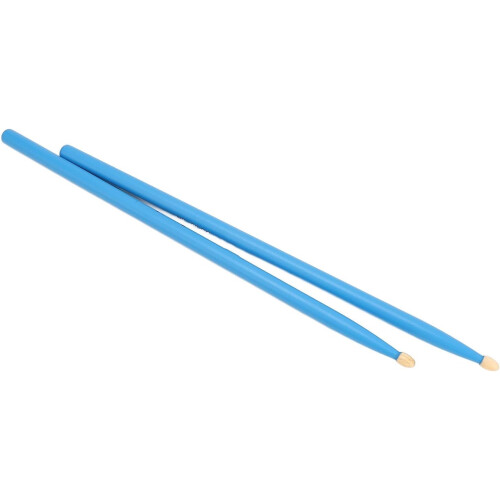 Jazz Drum Sticks, Comfortable Grip, Improves Rebound, 1 Pair, Maple (BLUE) 2