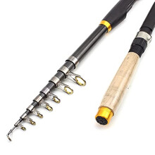 Multifunctional Telescopic Fishing Rod 1.8 m 3.6 m Carbon Spinning Fishing Rod Carp Feeder Rod Travel Trout Rod M Force 2.1 m