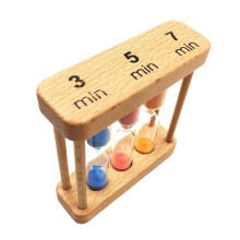 Set of 5 hourglasses: hourglass, minutes, hourglass, hourglass