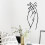 Valentinstag schwarzes Herz Wandtattoo einfache Installation-1 6