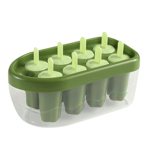 Popsicle Molds for Kids, 8Cavity Popsicle Maker with Storage Container