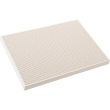Quartz Material Honeycomb Soldering Mat for Jewelry Metal Processing, 20.5X14.5cm