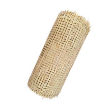 Rattan Tube Webbing, Woven Hexagonal Net, Natural Rattan Roll for Furniture, DIY