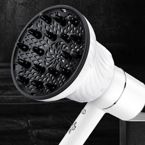 Universele Curling Droger Diffuser Voor Natuurlijk Golvend-Zwart 2