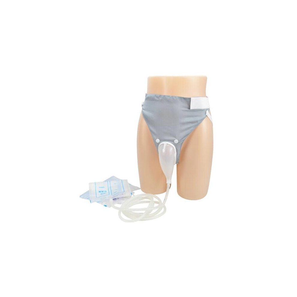 Silicone urine bag  leakproof catheter  bladder control aid  1000ml  2000ml