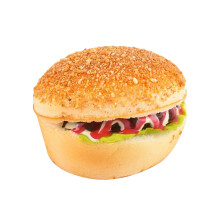 Decorative artificial hamburger models, restaurant photography props, texture for photography and teaching