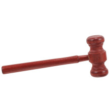 Richter Hammer Educational Toy Judge Hammer and Block Mini Auction Child Court Hammer Lawyer Hammer Party Hammer Support Judge Hammer Wood