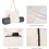Pilates mat bag, large capacity, washable, foldable, light, canvas (Gray) 2