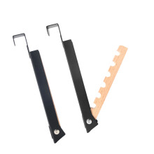 Space Saving Laundry Hanger Foldable-Black Suitable for doors b