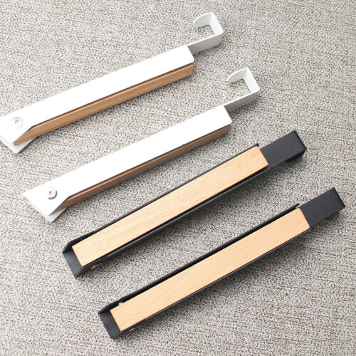 Space Saving Laundry Hanger Foldable-Black Suitable for doors b 1