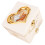Creative Mechanical Dancing Jewelry Music Box Ornament-White 1
