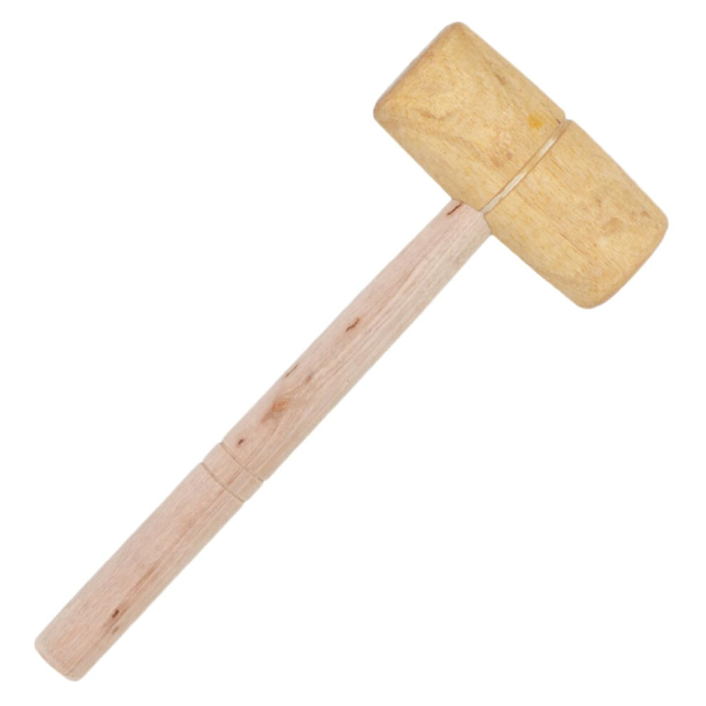 Wooden Hammer Multipurpose Wooden Hammer For Woodworking Compact Ergonomic Handle Durable Construction For Jewelry And Projects 9189345743610