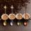6Pcs Simple Stirring Spoons Multipurpose for Tisane Ice-gold 7