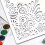 Artistic Reusable Painting Floral Corner Stencil Multipurpose-A 5