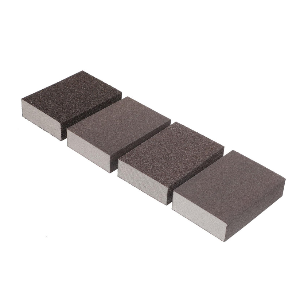 4Pack Sponge Sand Block Sanding Blocks, Sanding Sponges, Polishing Sponge 9412369586803