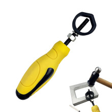 Jewelry metal stamping tools, punch holder, letter stamping tool with steel head and handle