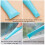 Random Color Mini Window Plastic Scraper, Vehicle Latex Paint Scraper, Office Hotel Cleaning Tool 5