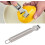 Lemon Scraper, Grater, Orange and Citrus Rotary Peeler, Kitchen Tool (Silver) 4