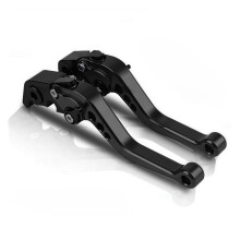 Adjustable Brake Clutch Lever Brake Handle for VN1600 for Mean for Streak 20042006 Motorcycle Brake Lever (All Black)