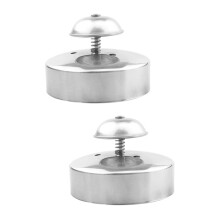 2 x Sandwich Sealer Cutting Tool DIY Biscuit Round Cutter Press Bread Moulds