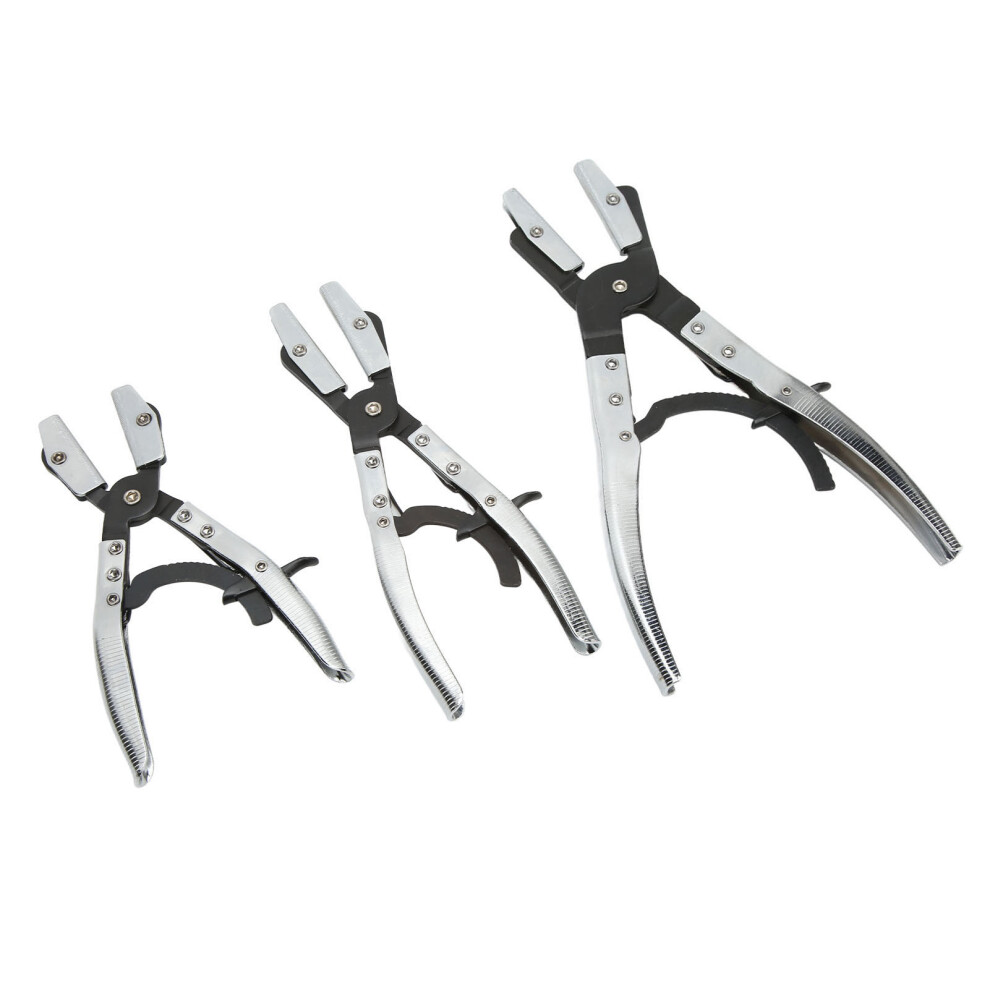 Line Pinch Off Plier W/ Ratcheting Jaws Swiveling Universal Crimping Tool Auto-Locking Ratchet Jaws 4 Automotive Radiator Pipes Precision Flow 9139052897076