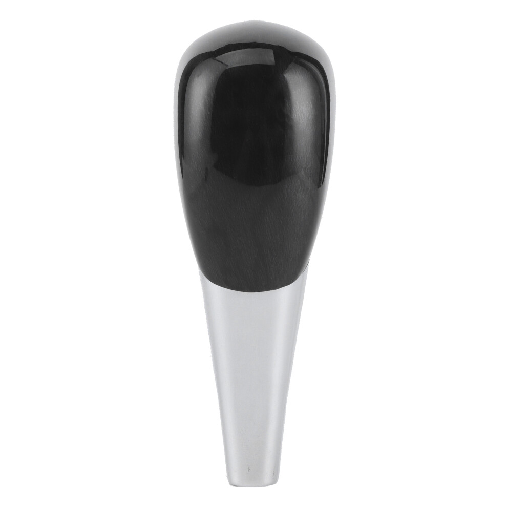 Gear Shift Knob Fit 4 Toyota Lexus Models Corolla Rav4 Highlander 4Runner Avalon Sienna Venza, Wood Faux Leather Material Non Slip Direct Replacement 9139052904293