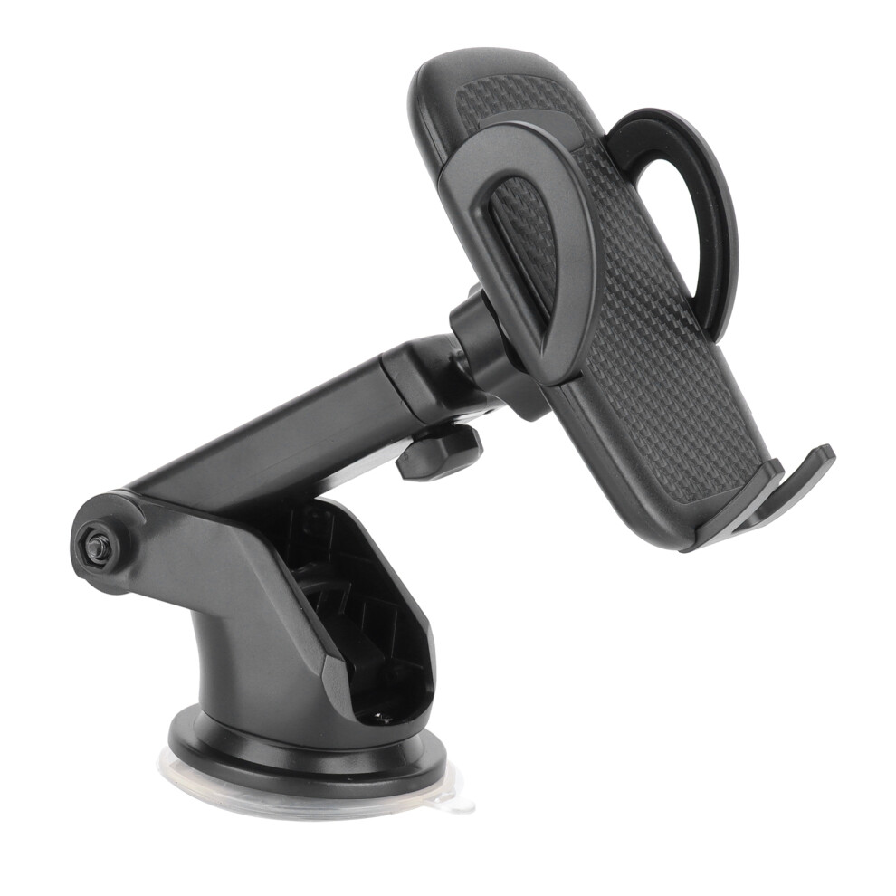 Car Phone Holder Mount With Powerful Suction Cup, Strong Adhesive Car Phone Mount For Dashboard Windshield Compatible With All Smartphones Adjustable 9486358068144