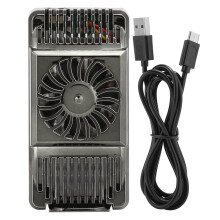 Telefonkøler med hurtigkølende flydende køleplade til mobile enheder, støjsvag magnetisk halvlederradiator til spilstreaming - kompatibel med Al