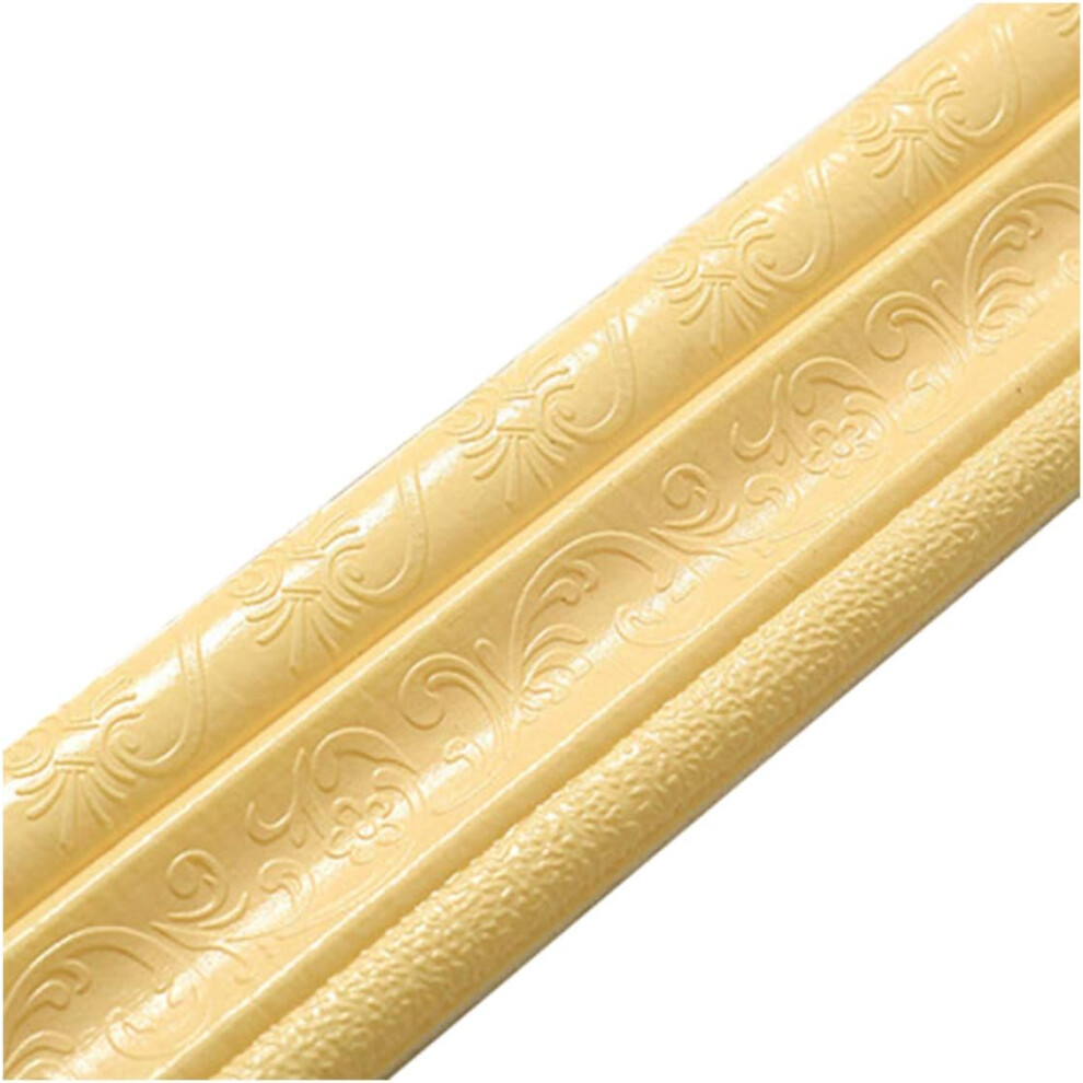 Transform Your Space, Flexible Foam Molding For Walls Doors Ceilings, Stunning 3D Design Self Adhesive Home Decor Peel And Stick Wallpaper Border For 9453559282891
