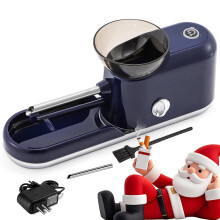Cigarette Rolling Machine Electric, Portable Household Automatic Injector with Easy to Clean and Maintain Features, 4 Gears Adjustable Tightness for 8