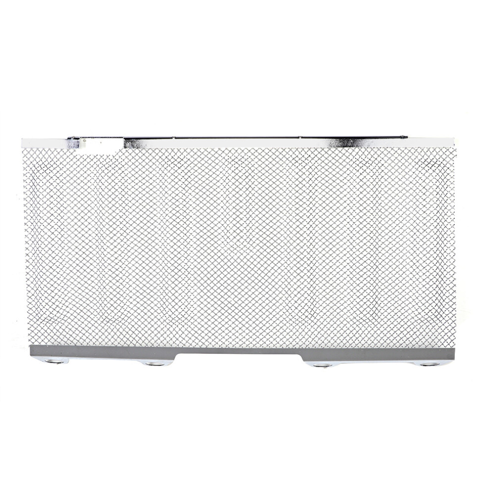 Color Grille Accent 4 Jeep Jk Jku, Mesh Insert Stainless Steel Grille Upgrade W/ Aggressive Off-Road Styling, Allows Airflow Rust Resistant Black 9139052903654