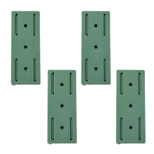 Kit de fixation auto-adhésif pour prises de bureau, construction durable et fiable avec coussinet adhésif acrylique nanométrique, gestion des