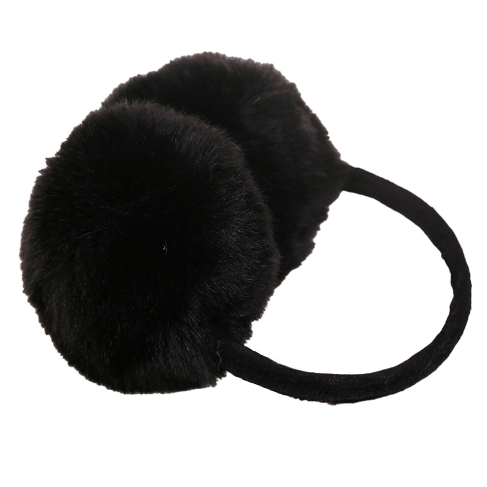 Foldable Earmuffs For Compact Storage, Winter Earmuffs With Super Comfy Ear Warmer Padding Faux Fur Ear Covers For Cold Days, Warm Plush Earmuffs Idea
