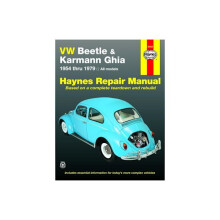 Volkswagen VW Beetle & Karmann Ghia (1954-1979) Haynes reparationsmanual (USA) (inbunden, eng)