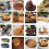 Rattan weaving,  kit for wickerwork, gradient color  kit 3
