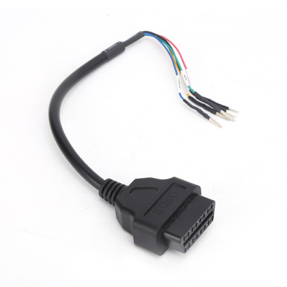 Obd/Obd2 Extension Cable Universal Diagnostic Interface Obd2 Jumper Tester Cable Environmentally Material Plug & Play For Can Obd2 Code Reader 9139052896833