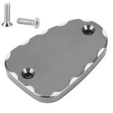 Aluminium beschermkap voor remvloeistofreservoir, stijlvol en robuust, verfijnde afwerking, zeer sterk, CNC-gefreesd, corrosiebestendig, universeel.