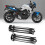 CNC Upper Fork Slider Covers Premium Billet Construction Fork Boots Cover With Full Fork Functionality Streamlined Profile Direct Bolt-On Design 8