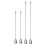 Efficient Bartending Tools 2 Pcs Stainless Steel Mixing Spoons for Quick Drink Preparation (40 cm) 1