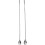 Efficient Bartending Tools 2 Pcs Stainless Steel Mixing Spoons for Quick Drink Preparation (40 cm) 2