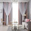 Διακόσμηση παιδικού δωματίου RomanticElegantLook, διπλές κουρτίνες με αδιαφανές ύφασμα 7